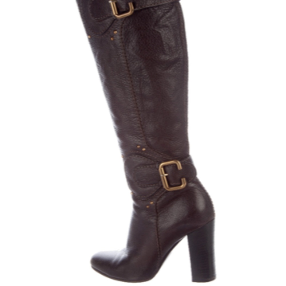 C H L O E 🎀 Leather Knee High Boots